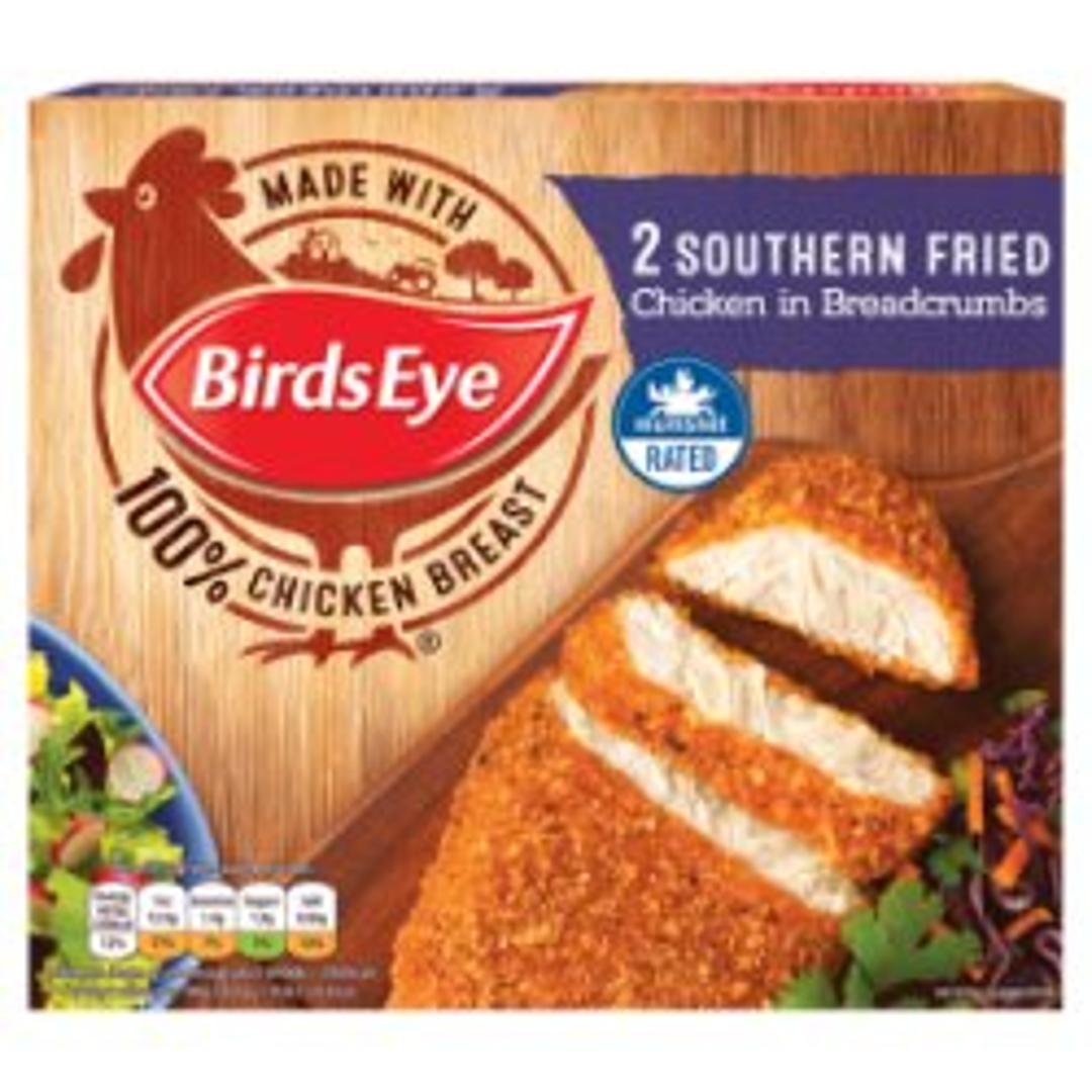 Birds Eye 2 Southern Fried Chicken in Breadcrumbs
