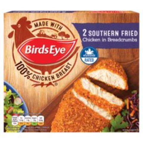 Birds Eye 2 Southern Fried Chicken in Breadcrumbs