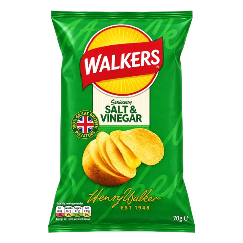 Walkers Seriously Salt & Vinegar