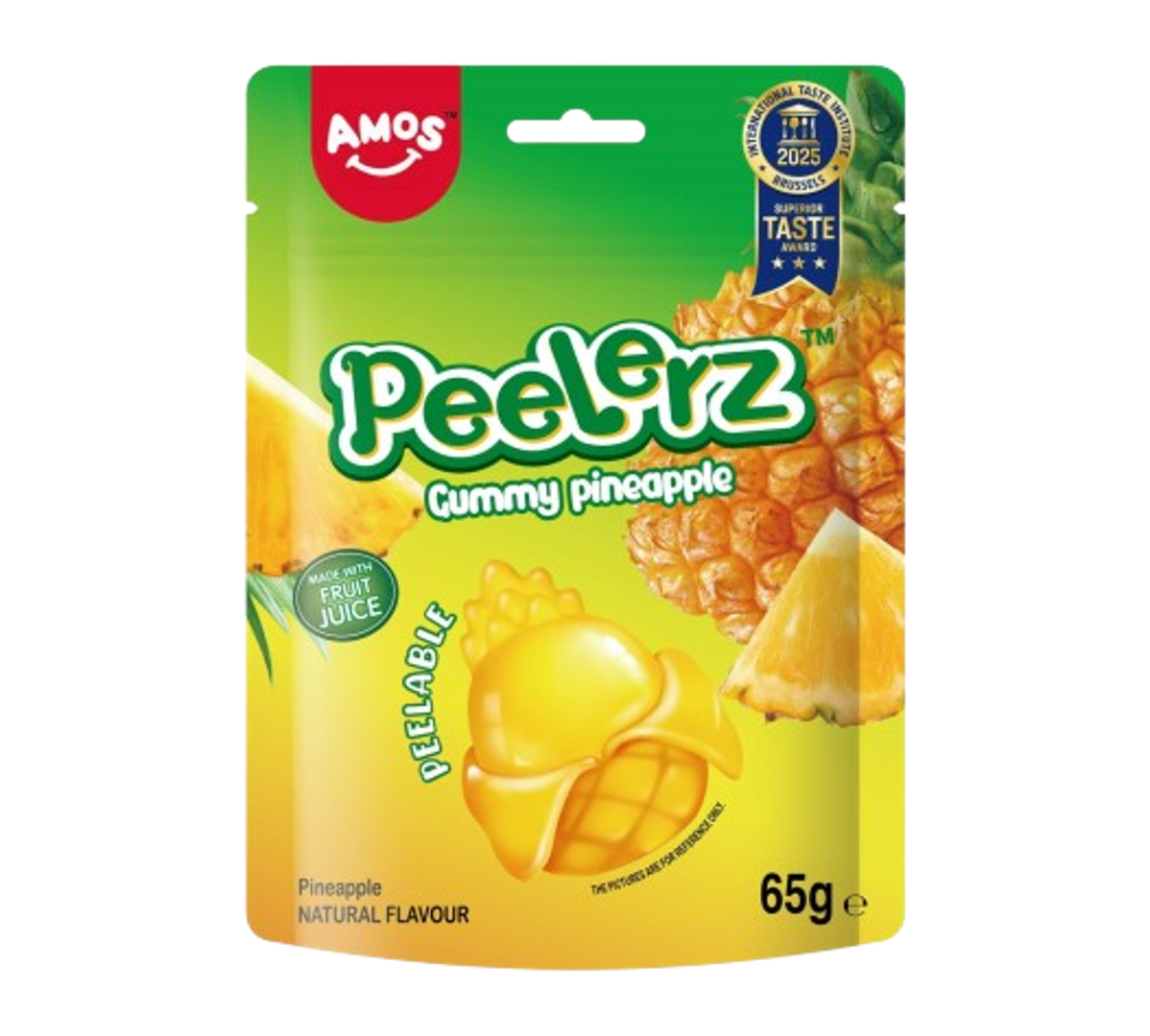 Amos Peelerz Gummy Pineapple