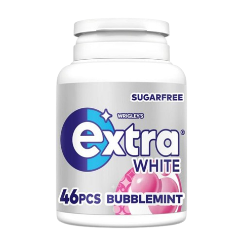Wrigley's Extra White Bubblemint Sugarfree 46pk