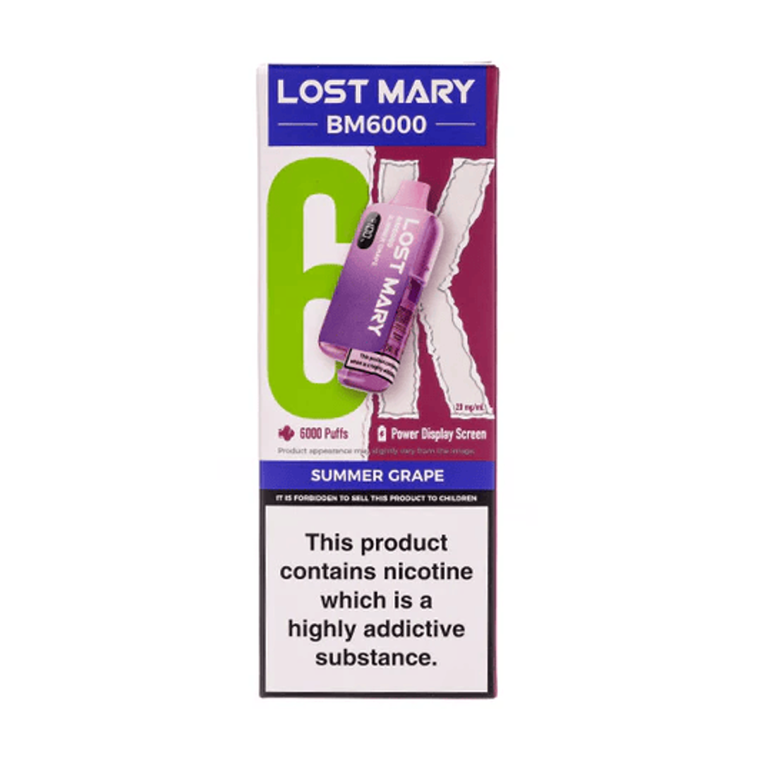 Lost Mary BM6000 6K Summer Grape