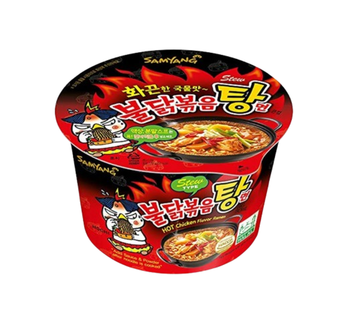 Samyang Buldak Hot Chicken Flavour Ramen - Stew Type Soup Big Bowl