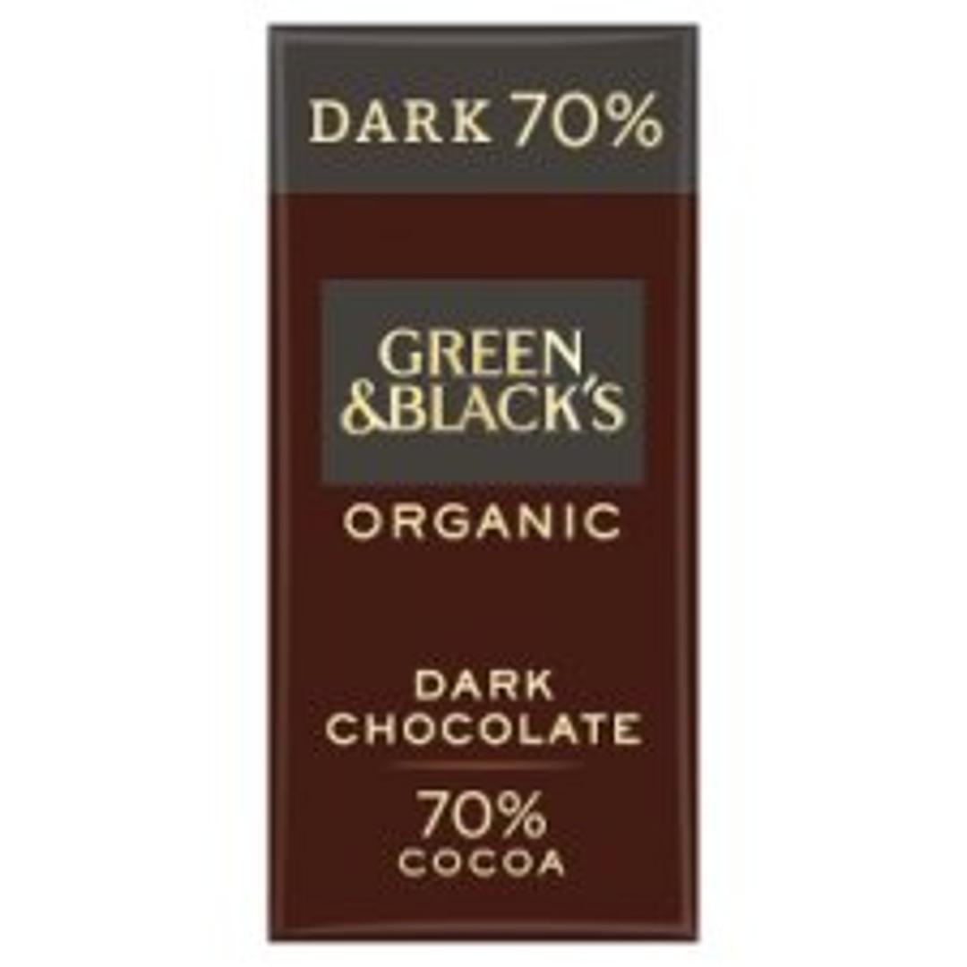 Green And Blacks Organic Dark 70% Chocolate