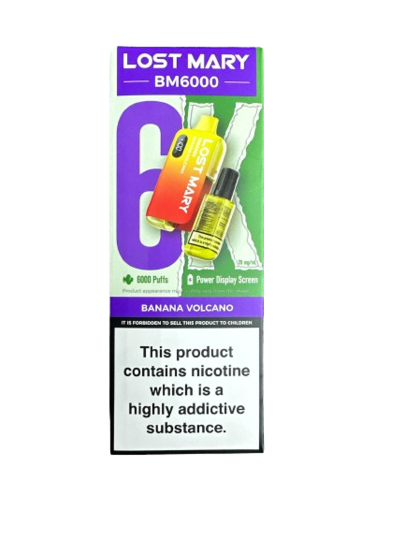 Lost Mary BM6000 Banana Volcano