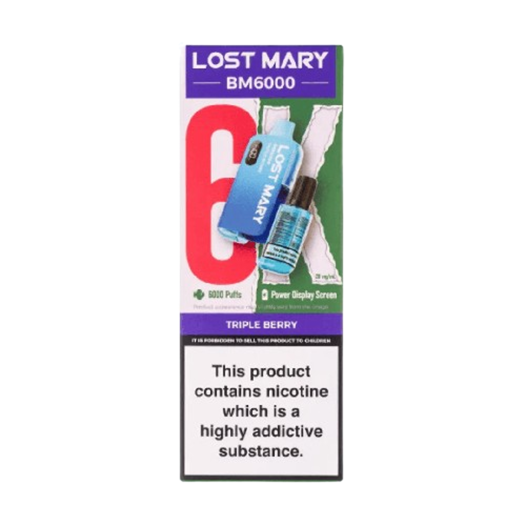 Lost Mary BM6000 Triple Berry