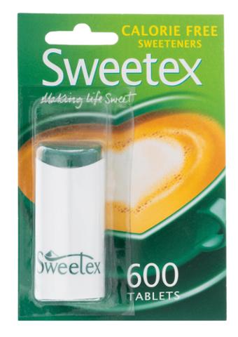 Sweetex Calorie Free Sweeteners 600 Tablets