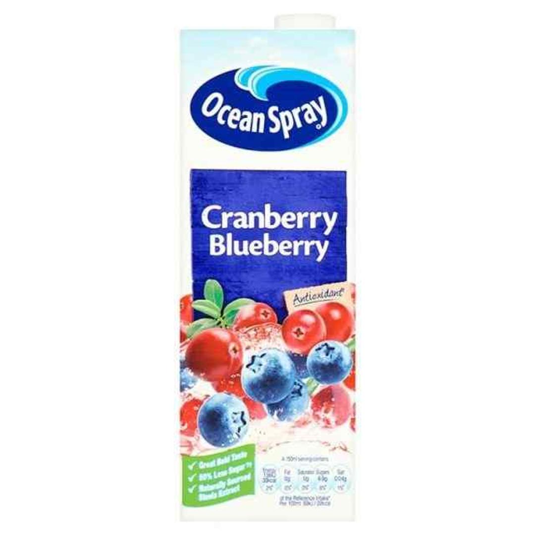 Cranberry Blueberry Ocean Spray Juice Box Ocean Spray Cranberry