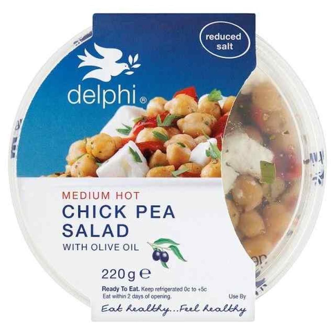 Delphi Medium Hot Chickpea Salad