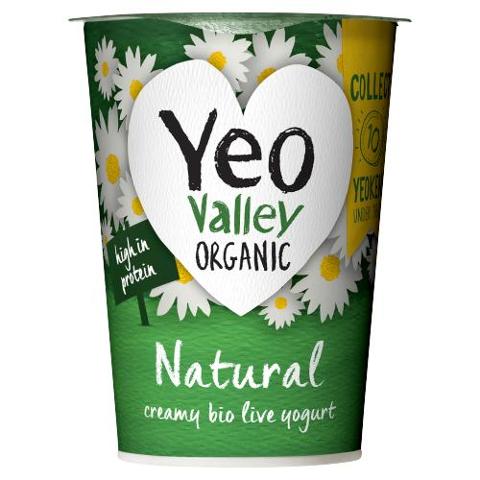 Yeo Valley Organic Natural Creamy Bio Live Yogurt