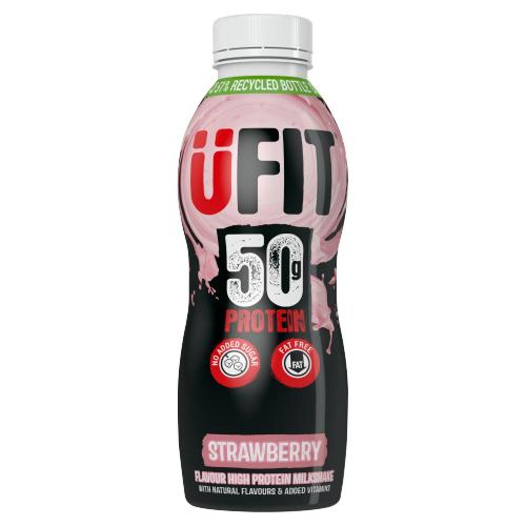 UFIT Strawberry Flavour High Protein Milkshake
