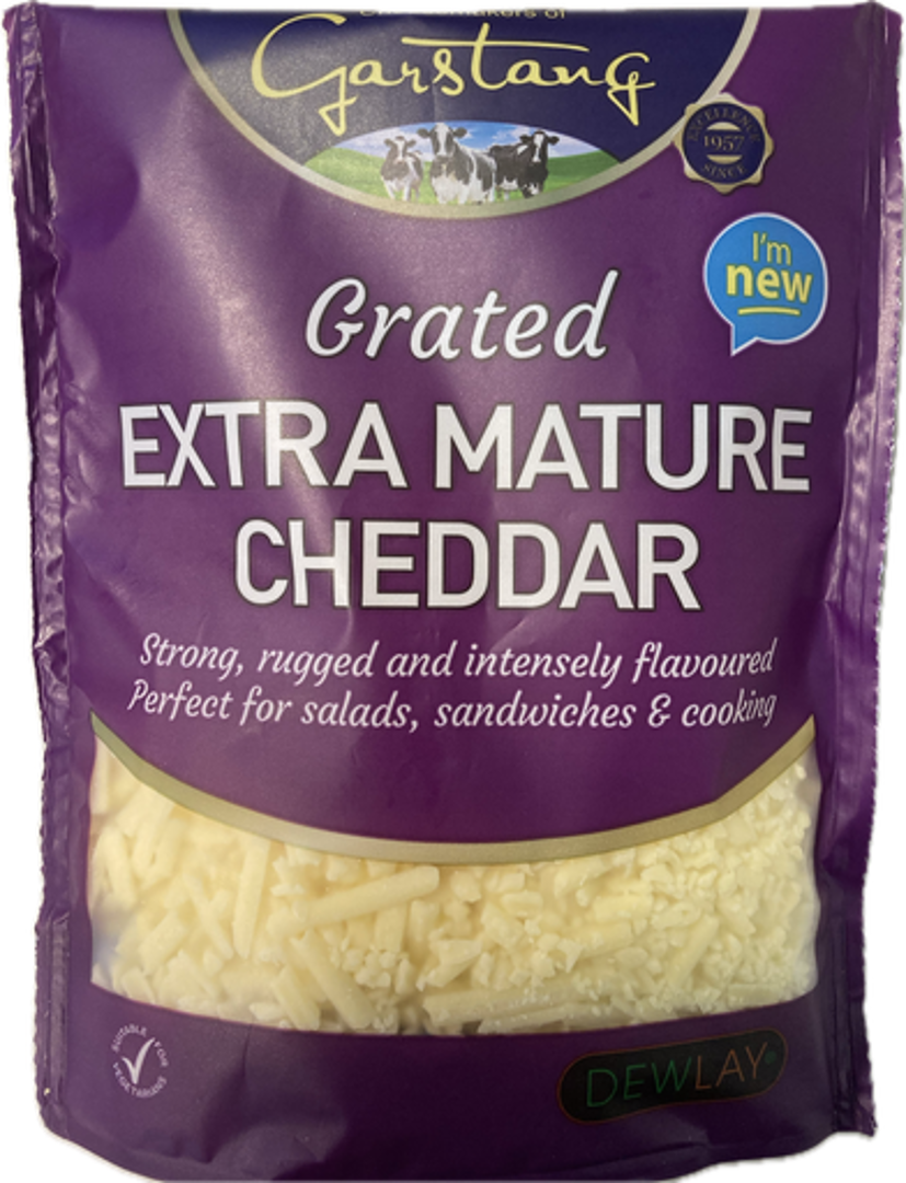 Dewlay Cheese Grated Extra Mature Cheddar