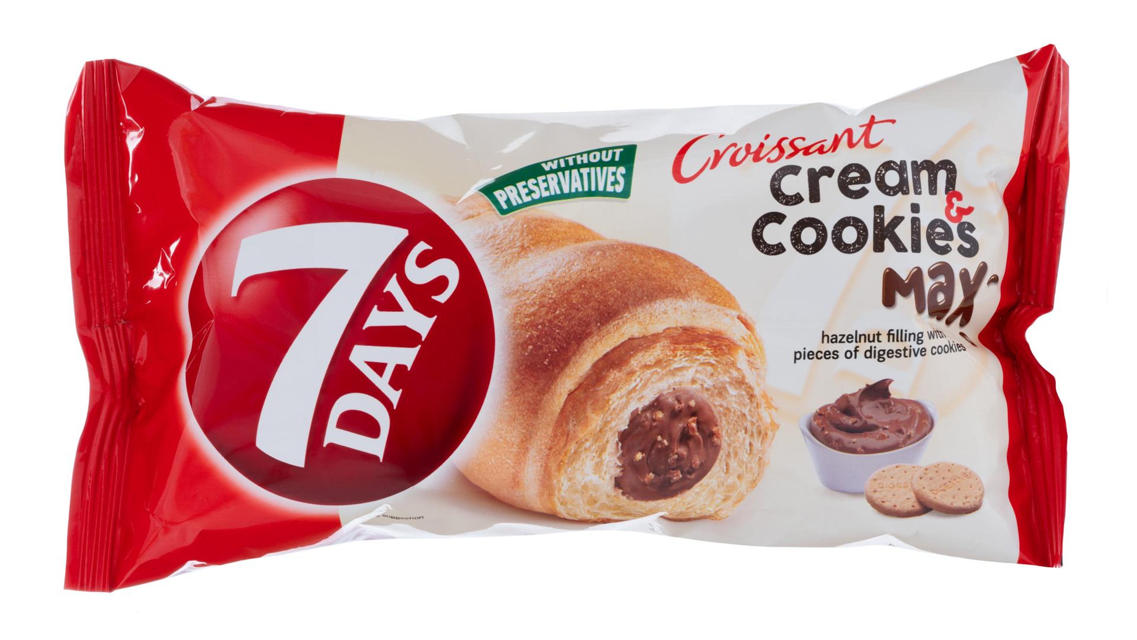 7Days Hazelnut Cream & Cookies Croissant | Premier Windmill | Devo
