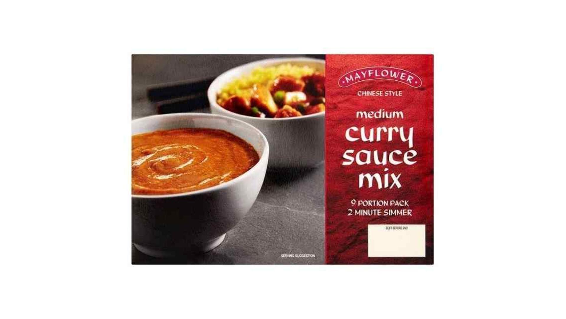 B&m Chinese Curry Powder Mix Mayflower Mild Curry Mix Mild