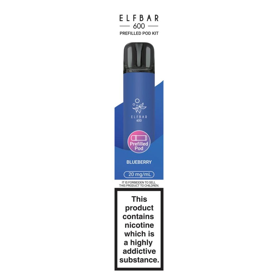 Elfbar 600 Blueberry Prefilled Pod Kit