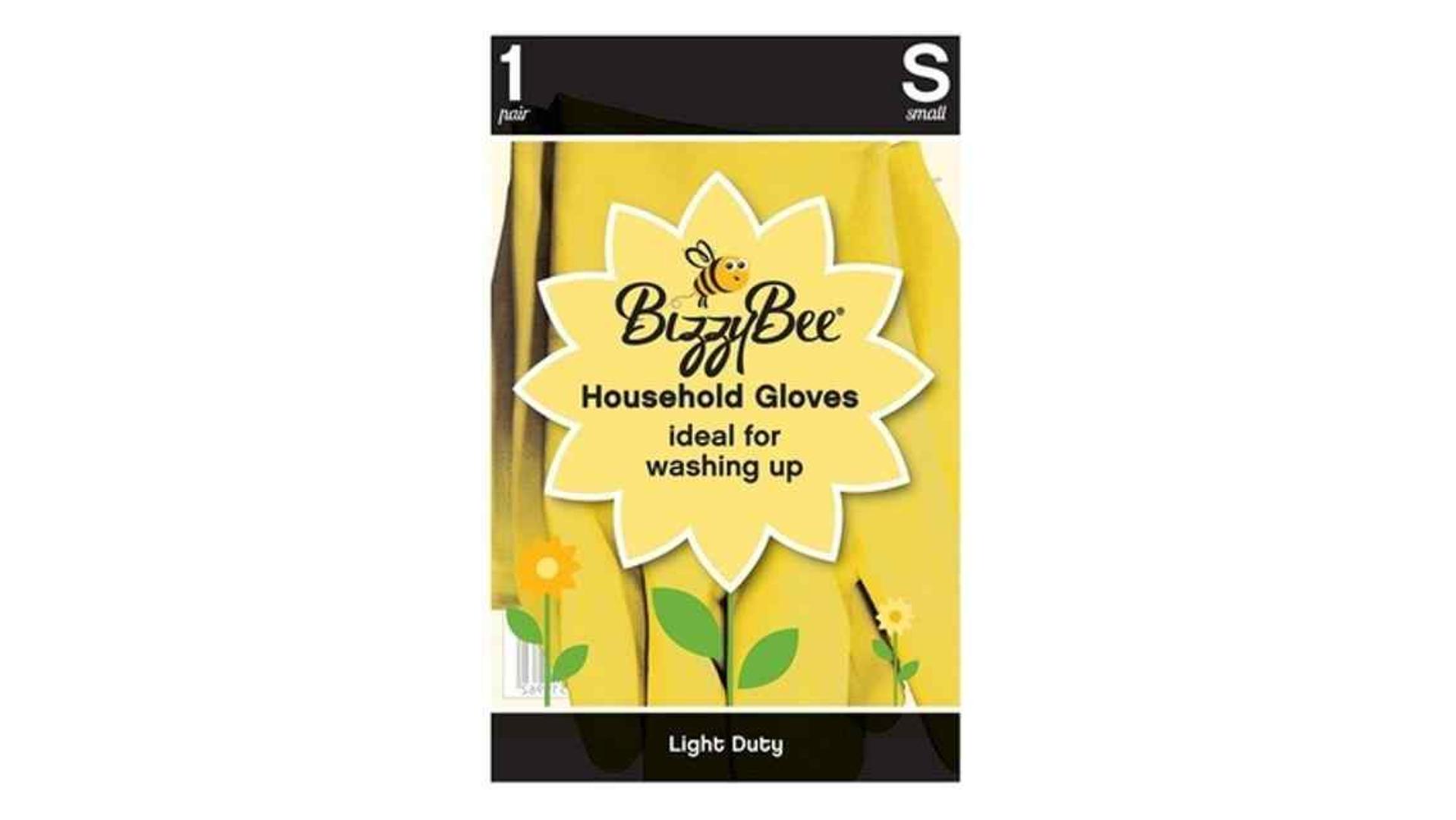 Bizzybee Rubber Gloves Small 1pk Best One Rose Hill Devo