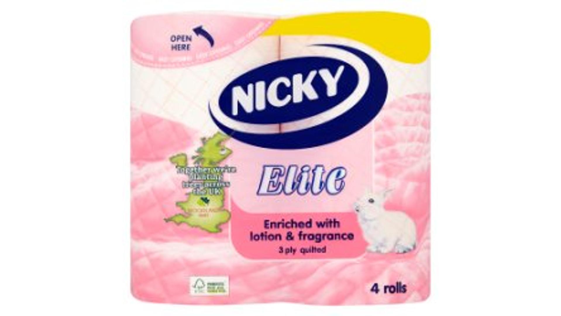 Nicky Elite Ply Quilted Toilet Rolls 4pk Capital Food and Wine Devo