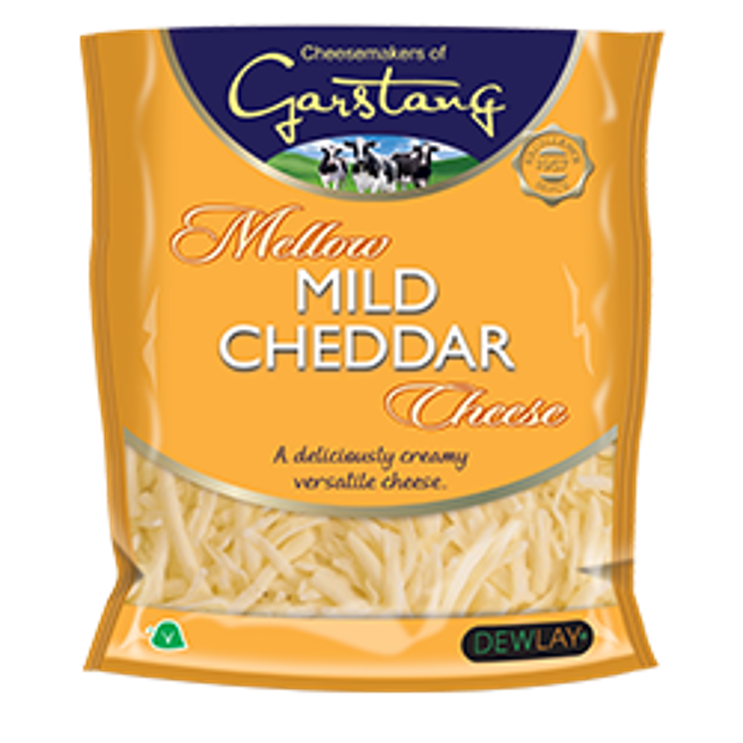 Dewlay Mild White Grated Cheddar 