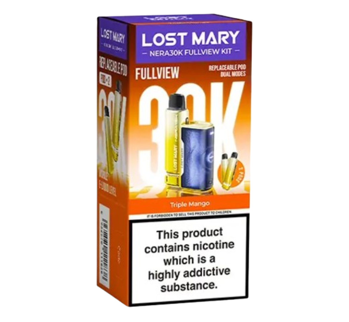 Lost Mary Nera 30K Triple Mango