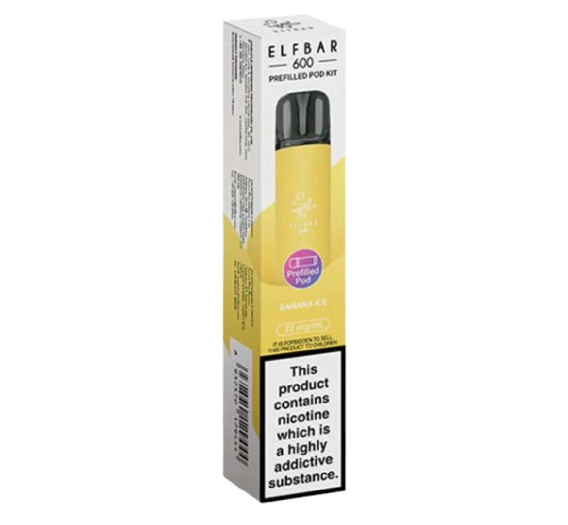 Elfbar 600 Banana Ice Prefilled Pod Kit
