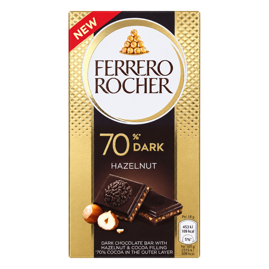 Ferrero Rocher 70% Dark Hazelnut