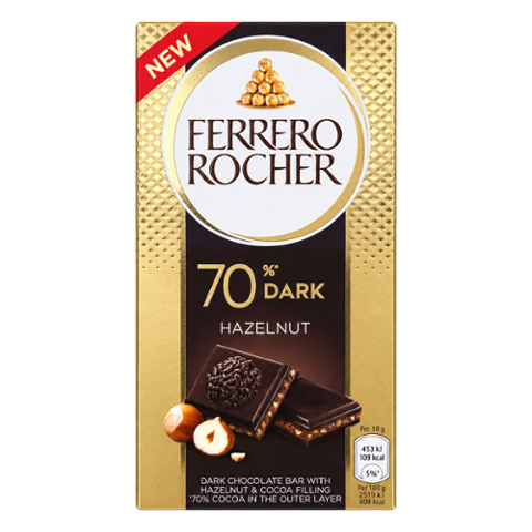 Ferrero Rocher 70% Dark Hazelnut