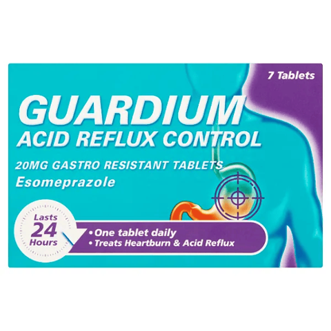 Guardium Acid Reflux Control Gastro Resistant Tablets 7pk