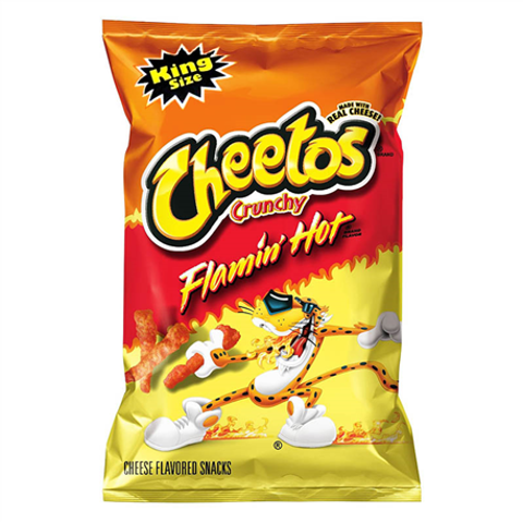 Cheetos Crunchy Flamin Hot King Size