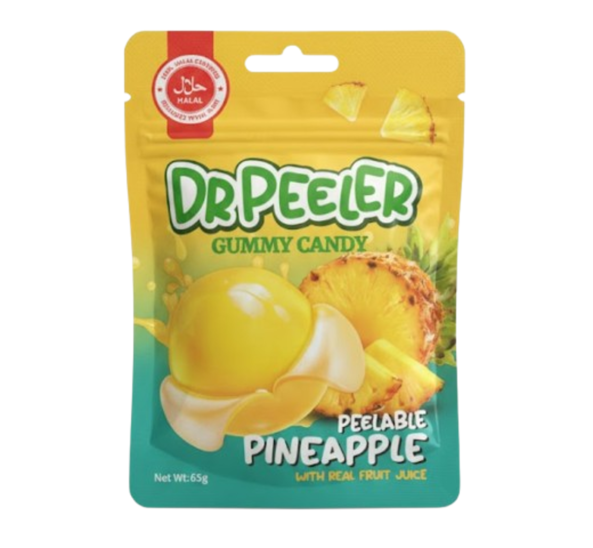 DrPeeler Gummy Candy Pineapple Halal