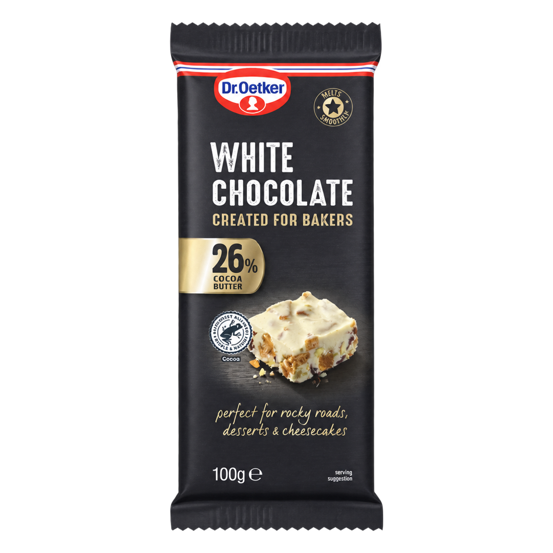 Dr. Oetker White Chocolate 26% Cocoa Butter