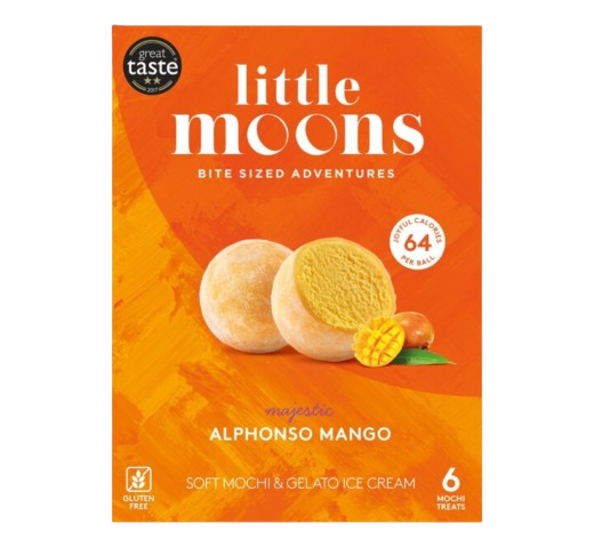Little Moons Alphonso Mango Mochi Ice Cream 6pk
