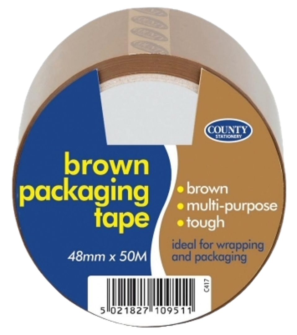 County Brown Packaging Tape ( 48mm X 50M )
