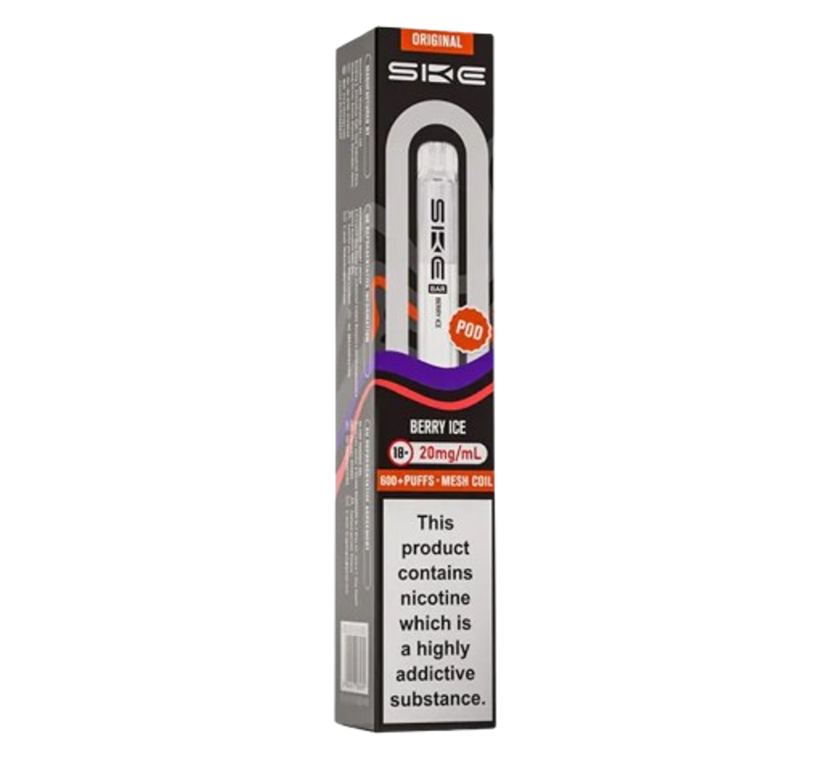 SKE Bar 600 Berry Ice Pod