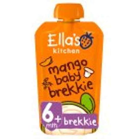 Ellas Kitchen Mango Baby Brekkie Pouch 6 Month+