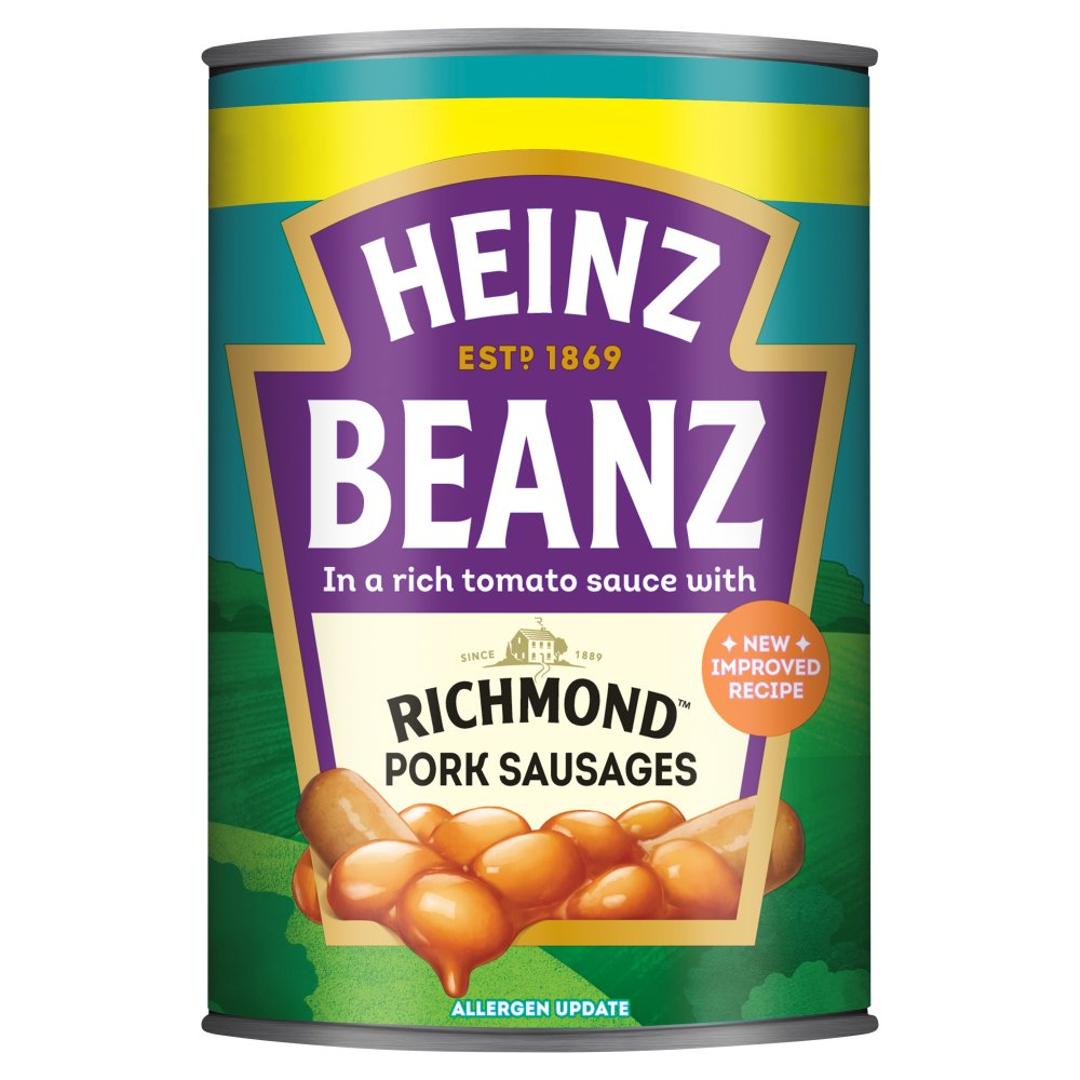 Heinz Beanz with Richmond Pork Sausages