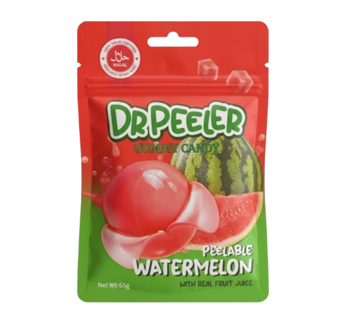 DrPeeler Gummy Candy Watermelon Halal