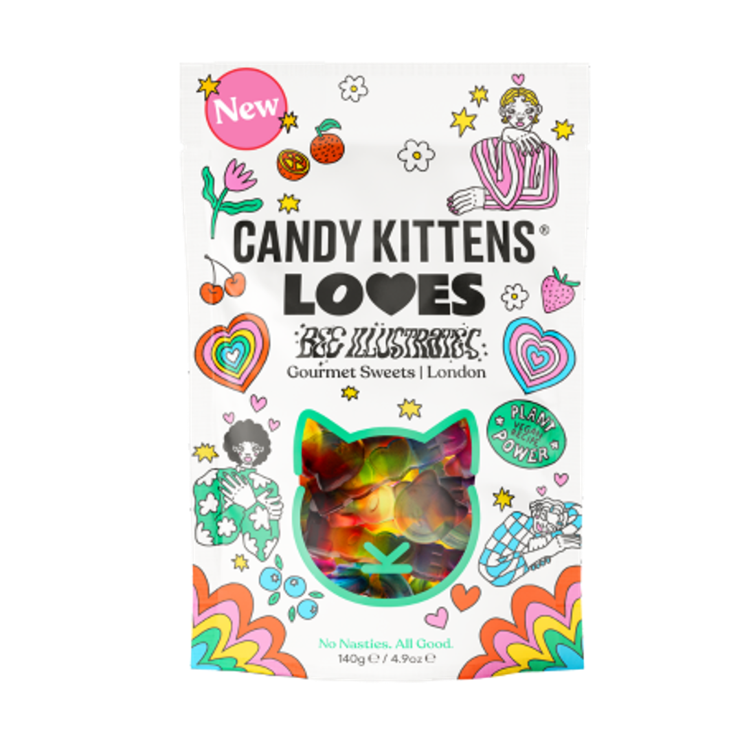 Candy Kittens LOVES Bee Illustrates