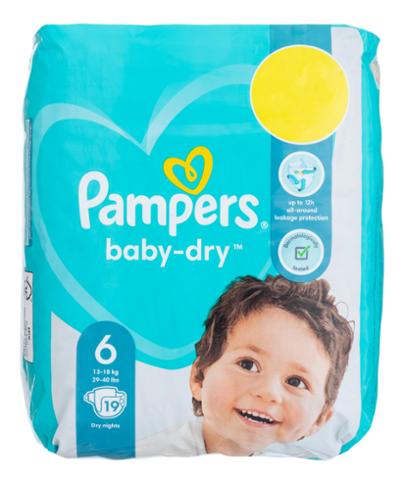 Pampers Baby-Dry Size 6, Nappies