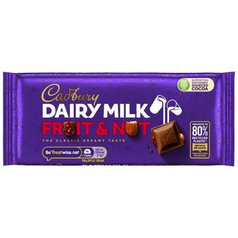 Cadbury Dairy Milk Chopped Fruit & Nut