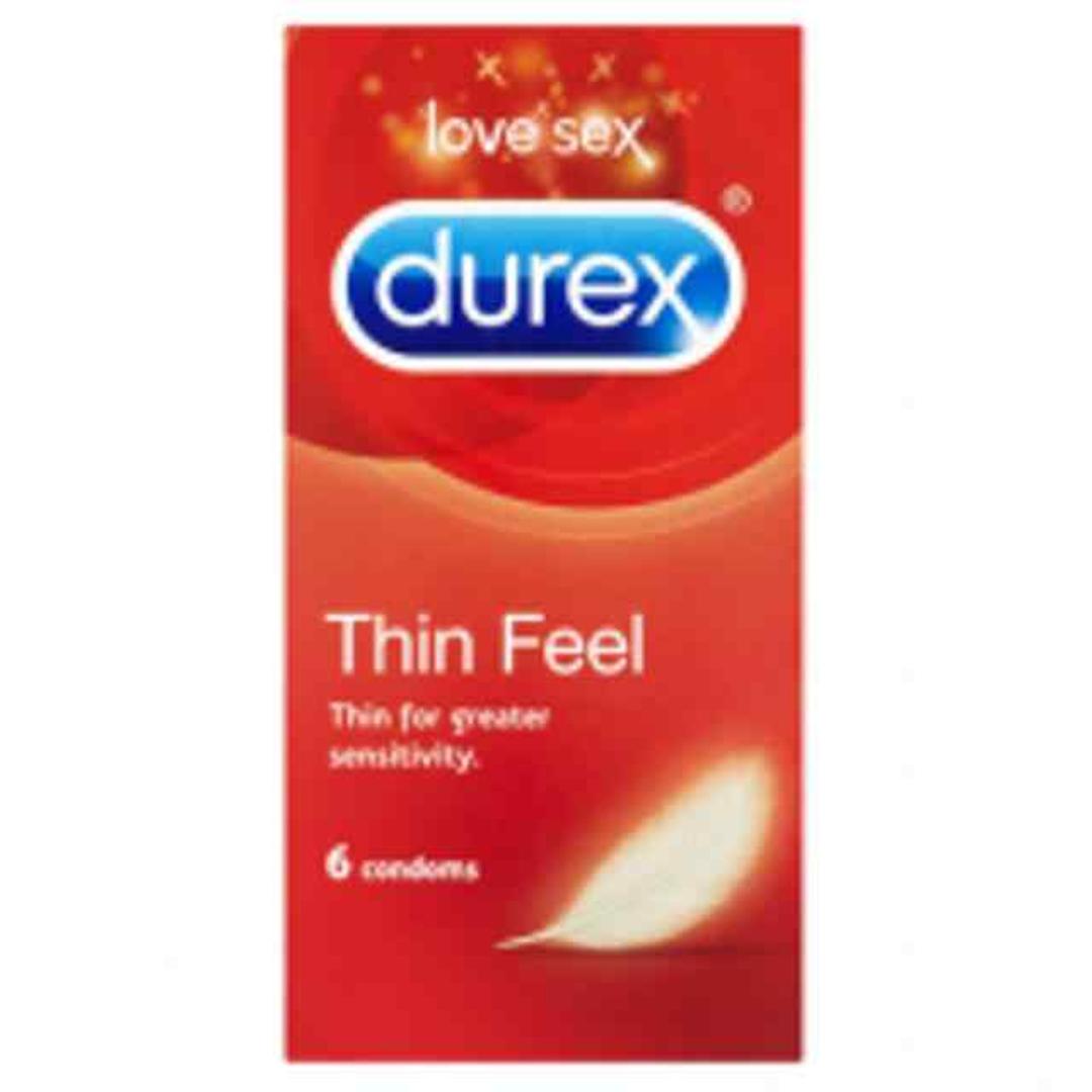 Durex Thin Feel Condoms x6