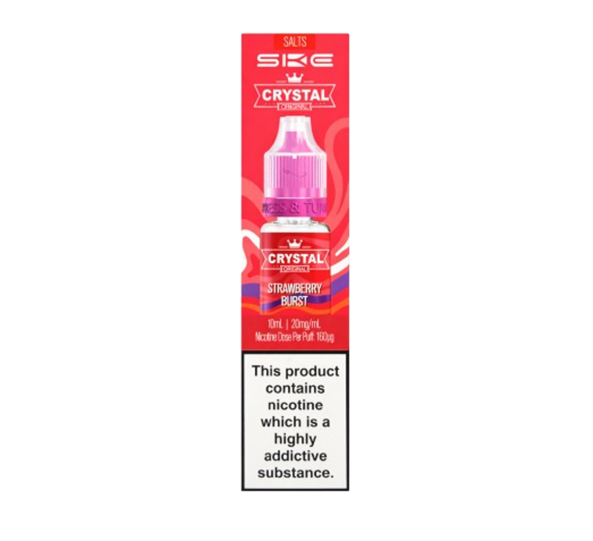 SKE Crystal Strawberry Burst Salts