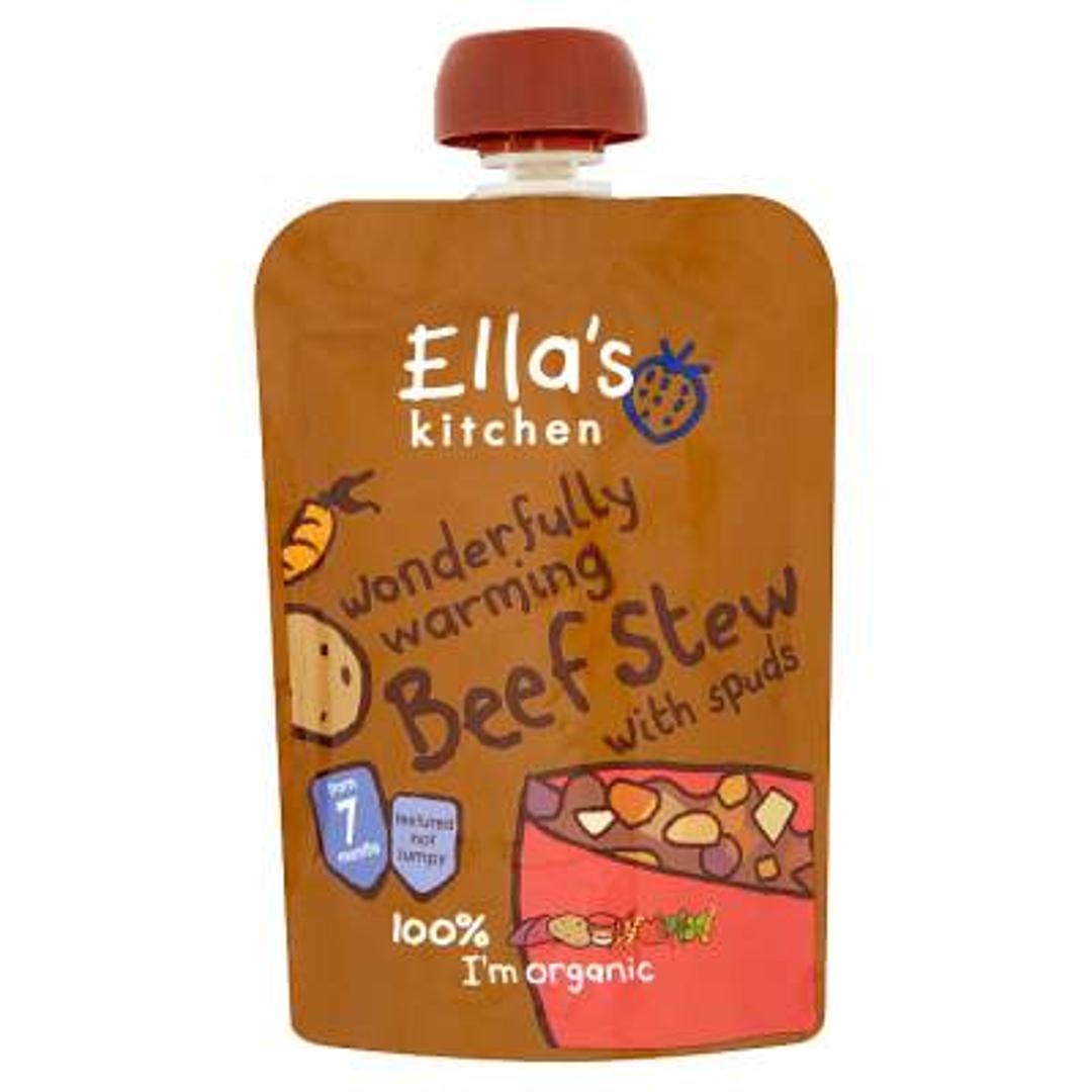Ella's Kitchen Organic Beef Stew Baby Pouch 7+ Months
