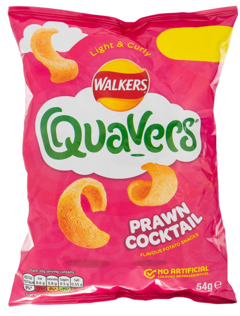 Walkers Quavers Prawn Cocktail