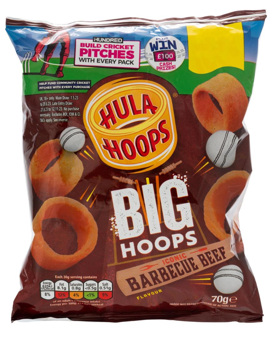 Hula Hoops Big Hoops BBQ Beef