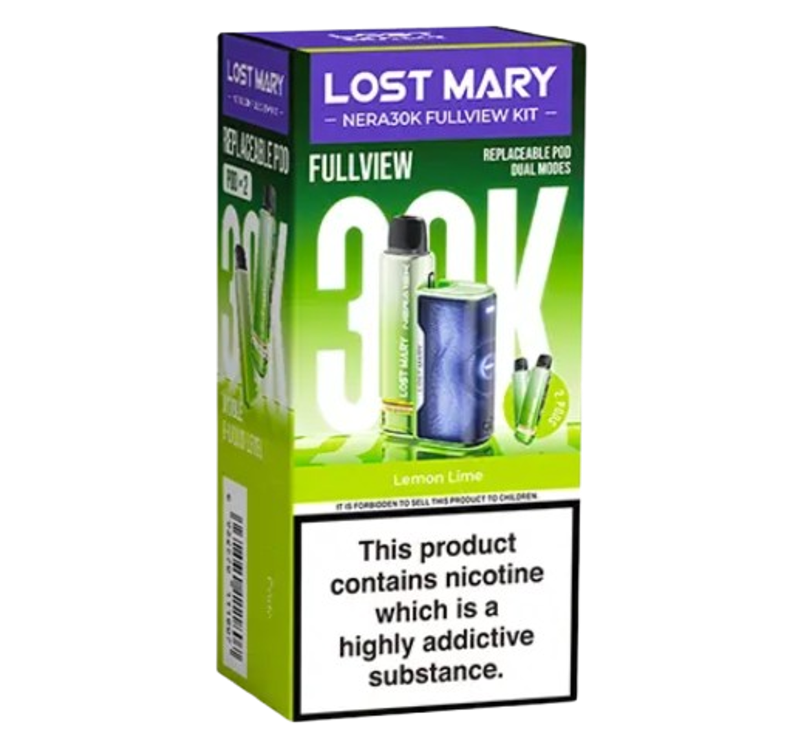 Lost Mary Nera 30k Lemon Lime