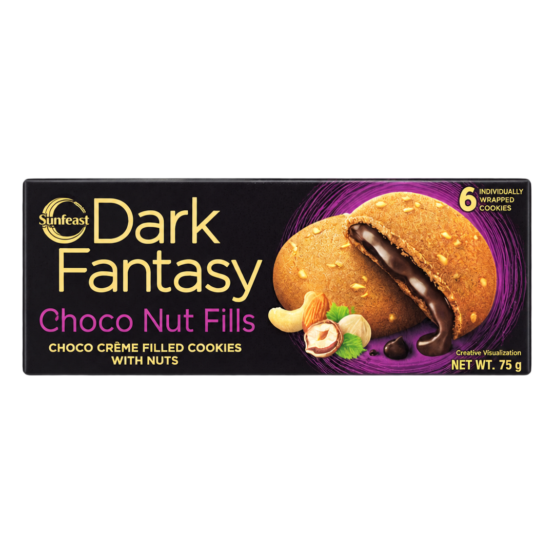 Sunfeast Dark Fantasy Choco Nut Fills 6pk