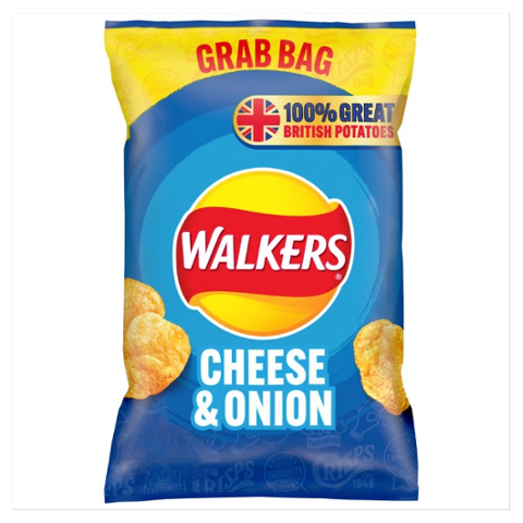 Walkers Cheese & Onion