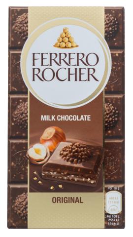Ferrero Rocher Original Milk Chocolate Bar