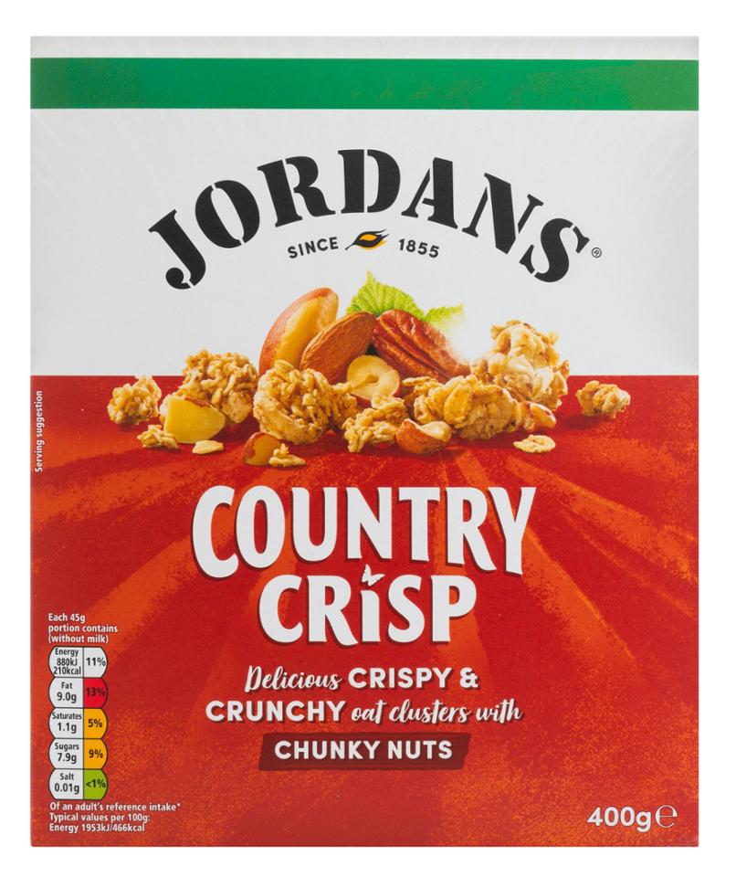 Jordans Country Crisp Chunky Nut