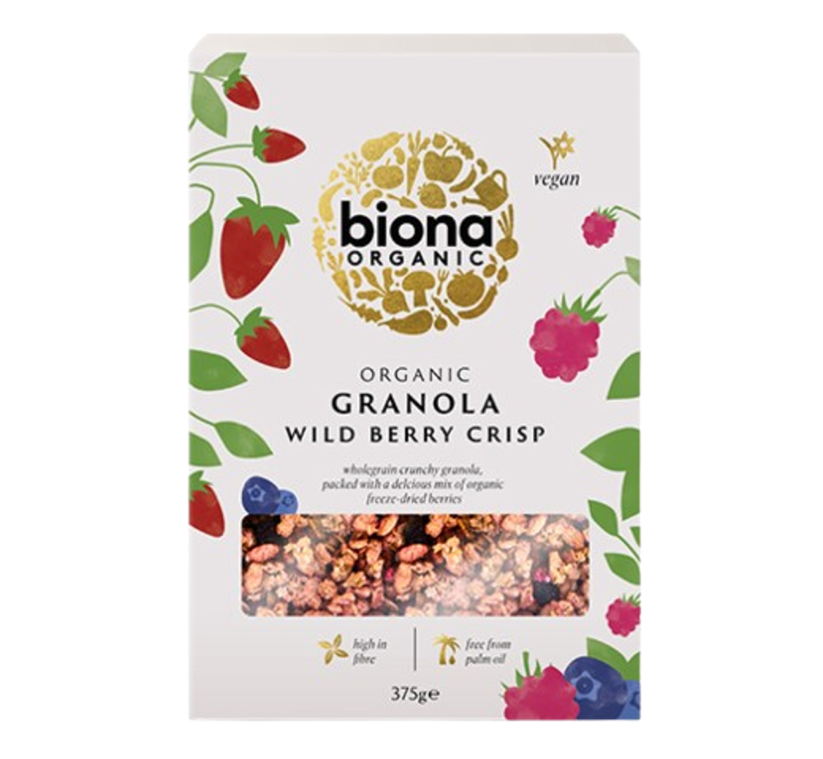 Biona Organic Granola Wild Berry Crisp